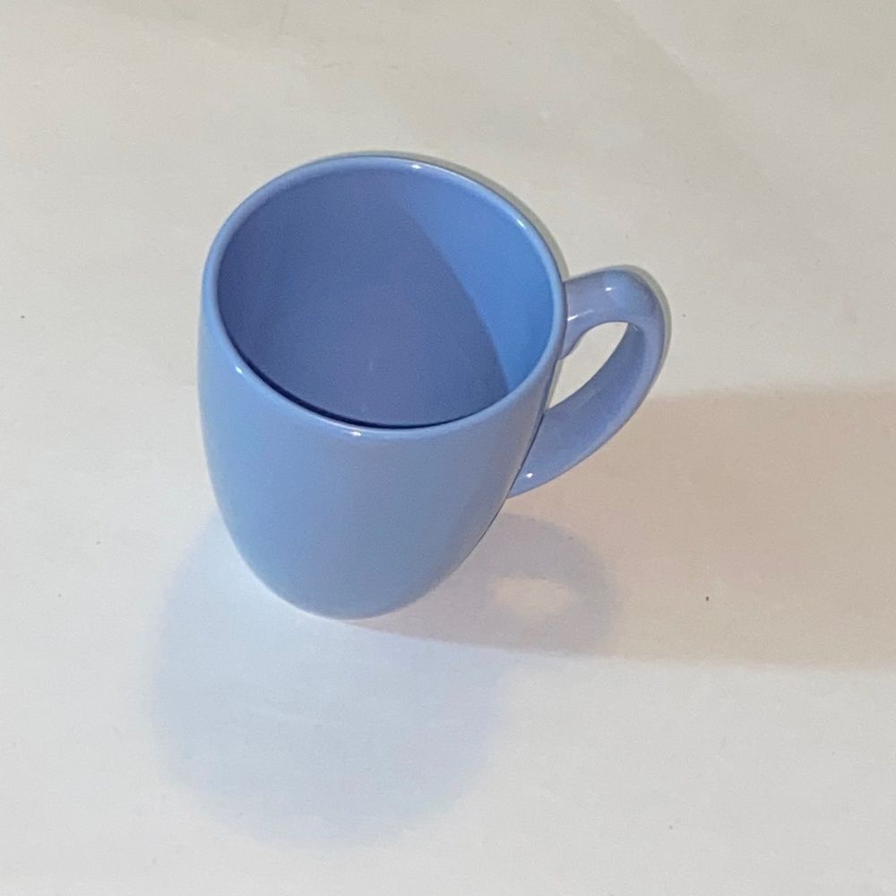 10X)50 Corelle Sky Blue Stoneware Cup